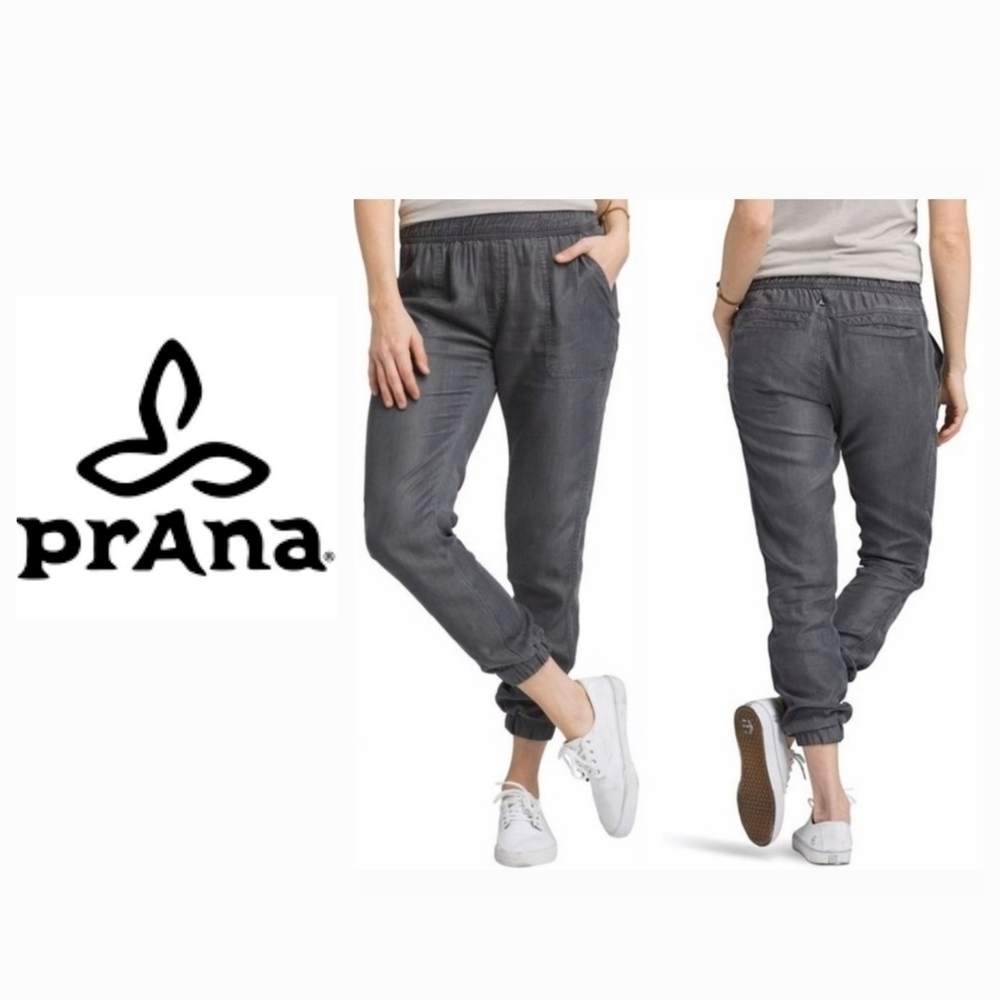Prana Aberdeen jogger in light gray medium
